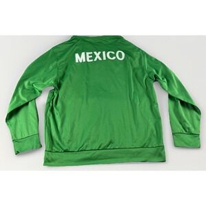 Icon Sports Mexico Soccer Hoodie Men's Size L Green Football Pullover El‎ Tri